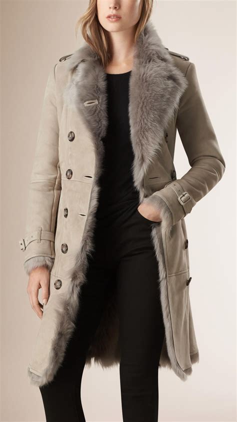 Burberry women's overcoat